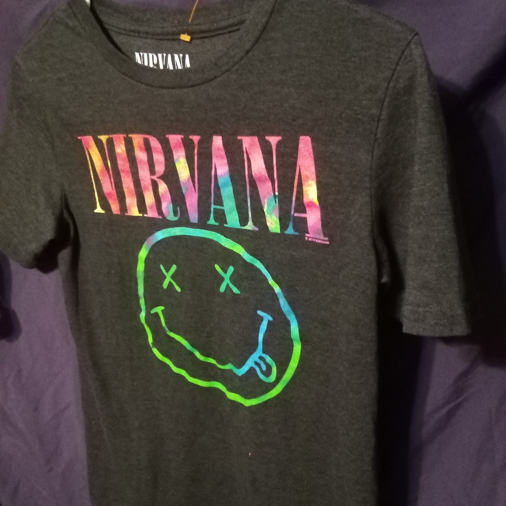 Nirvana T-Shirt with Colorful Logo